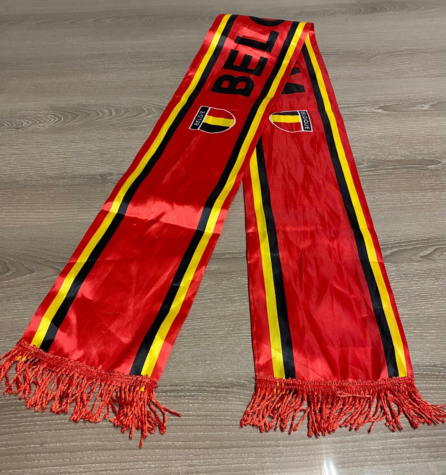 Sjaal voor fans van het Belgische team, prijs: €7, Ophalen of Verzenden, Zo goed als nieuw, Clubaccessoires