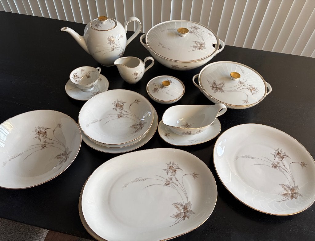 Porseleinen Bavaria-servies 12 personen, Neuf, Service complet, Enlèvement, Classique