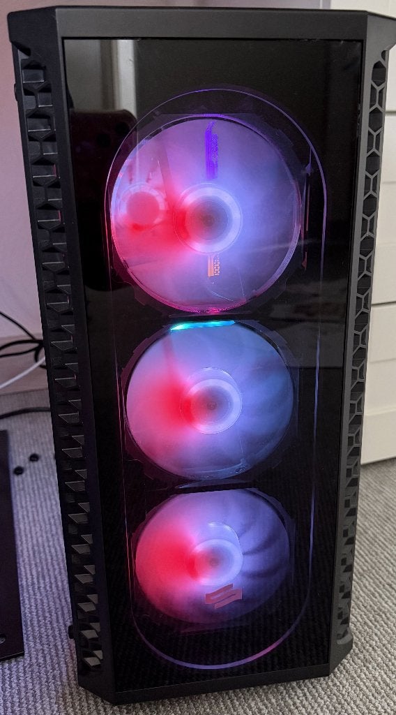 gaming pc, Informatique & Logiciels, Ordinateurs de bureau, Enlèvement ou Envoi, Avec carte vidéo, Comme neuf, 4 Ghz ou plus