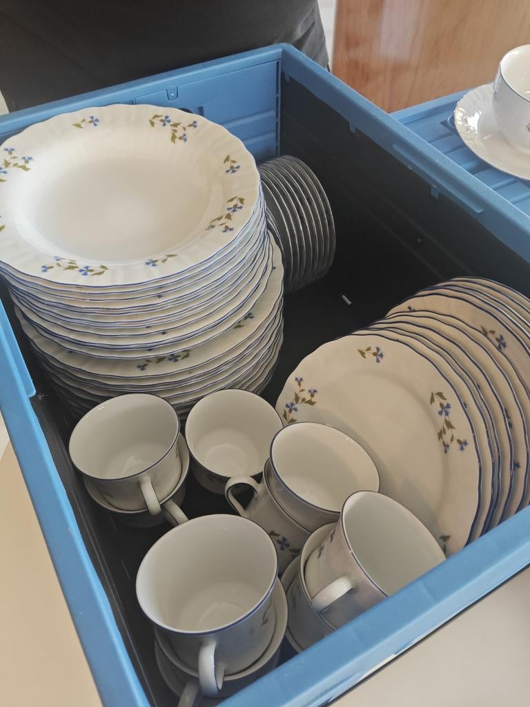 Volledig compleet antiek servies, Antiek en Kunst, Ophalen