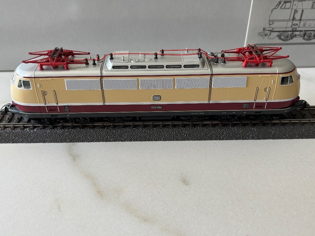 Märklin H0 39573 E-lok DB serie E 03, Wisselstroom, Locomotief, Ophalen of Verzenden, Zo goed als nieuw