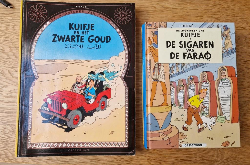 Diverse strips Kuifje - Hergé, Boeken, Ophalen of Verzenden