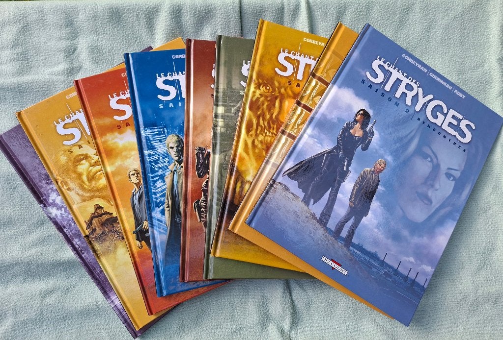 Le chant des Stryges. 9 bds., Plusieurs BD, Enlèvement ou Envoi, Comme neuf, Divers auteurs