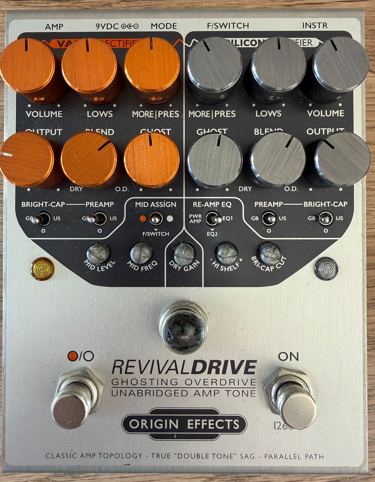 Origin Revivaldrive ghosting overdrive, Musique & Instruments, Enlèvement ou Envoi, Comme neuf, Distortion, Overdrive ou Fuzz