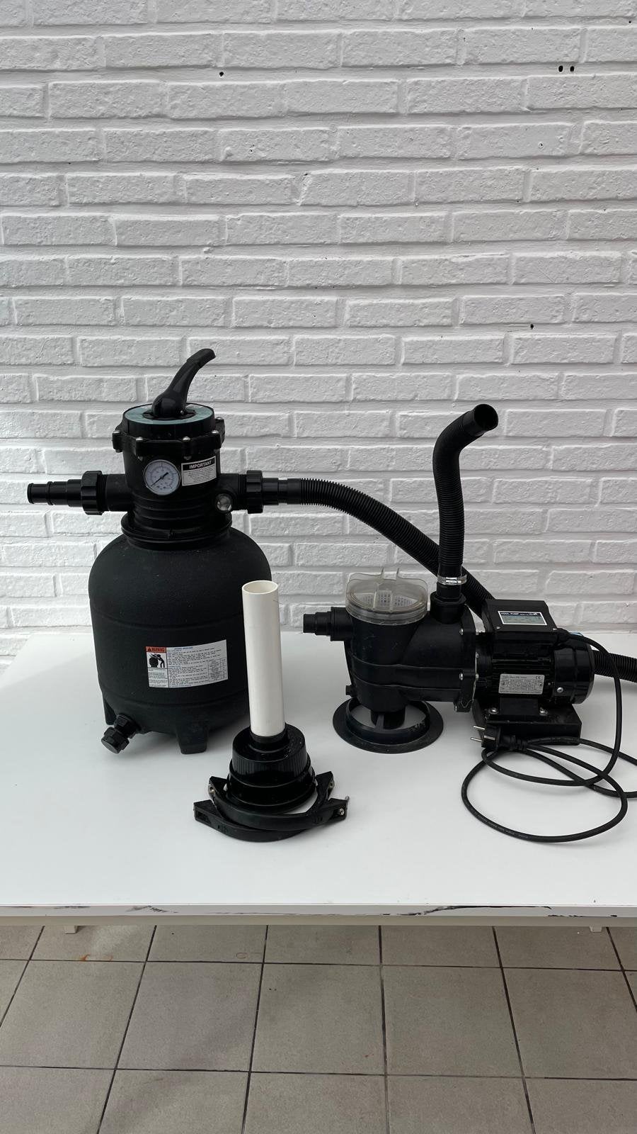 Zwembad zandfilter met pomp, Tuin en Terras, Ophalen, Gebruikt, Filter