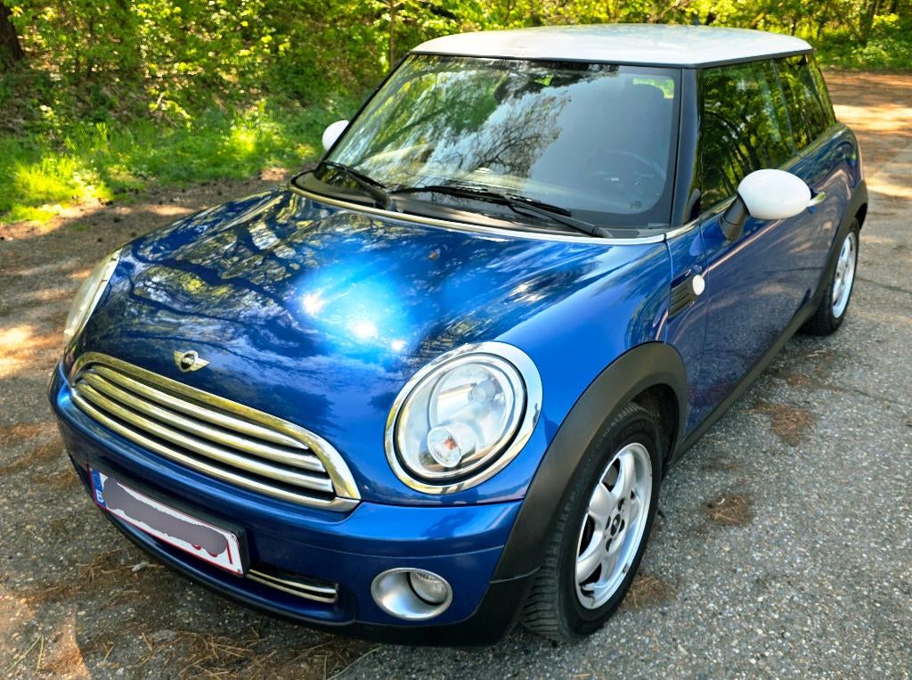 Gekeurd voor verkoop, Auto's, Mini, Voorwielaandrijving, 4 zetels, Stof, Zwart