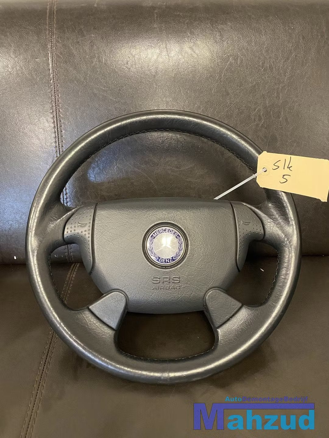 MERCEDES SLK R170 W208 CLK Stuurwiel zwart stuur leer airbag, Mercedes-Benz AG, Mercedes-Benz, Utilisé, Mercedesstrasse 120
70372  Stuttgart, DE
