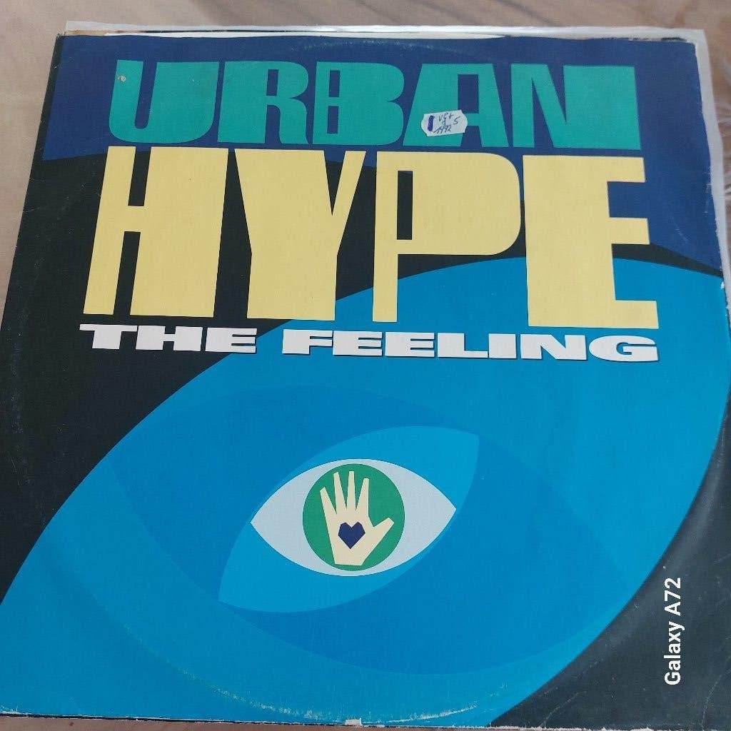 urban hype the feeling 12 inch maxi, Cd's en Dvd's, Vinyl | Dance en House, Gebruikt, Hardcore, Ophalen of Verzenden, 12 inch