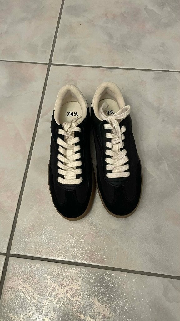 Baskets neuves ZARA noires 37, Neuf, Enlèvement ou Envoi, Zara, Sneakers et Baskets
