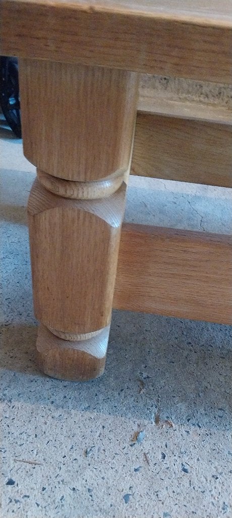 table de salon en chêne, Ophalen, Gebruikt, 50 tot 100 cm, Eikenhout