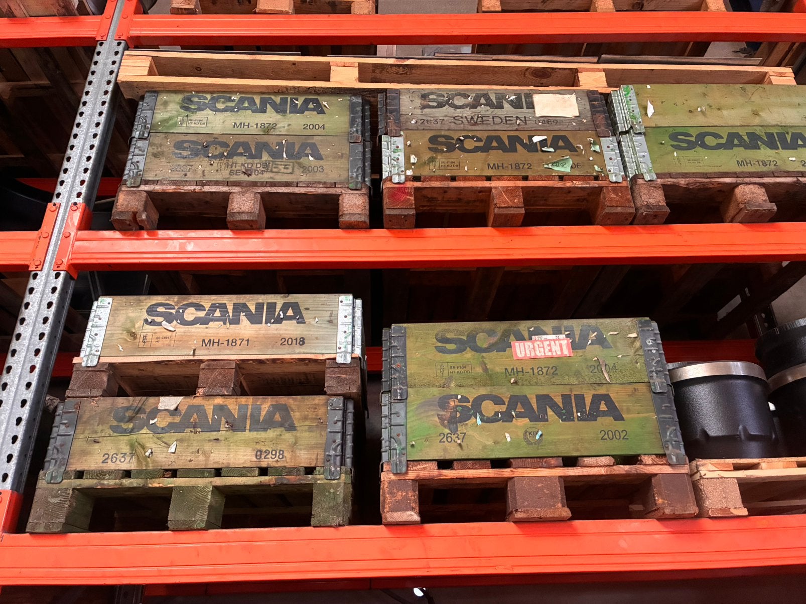 Vrachtwagen, Auto-onderdelen, Vrachtwagen-onderdelen, Scania, Ophalen