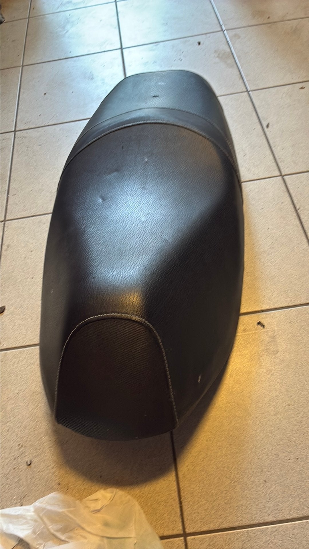 Zadel sym jet 14, Ophalen