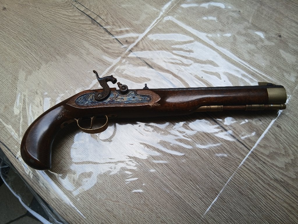 Vrai Pistolet Pirate du XVIII Siècle, Enlèvement ou Envoi