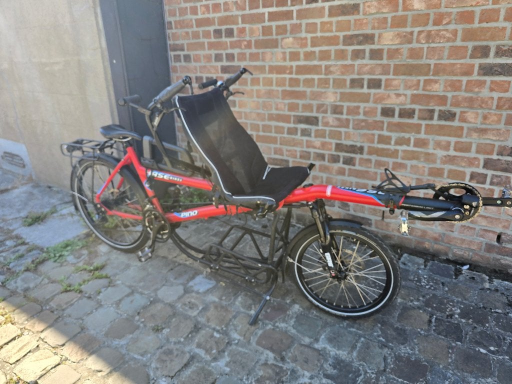 Tandem Hase Pino, Fietsen en Brommers, Ophalen, Minder dan 10 versnellingen, Zo goed als nieuw, 47 tot 51 cm