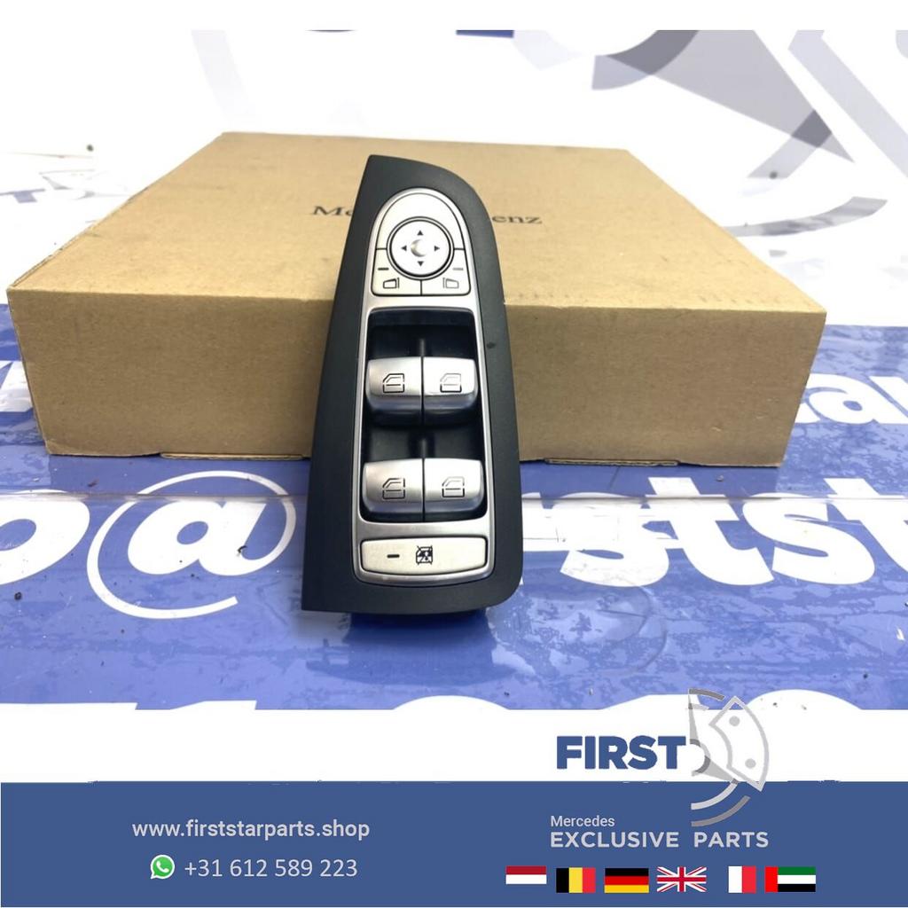 W205 W213 RAAM BEDIENING SCHAKELAAR Mercedes C + E Klasse 20, Gebruikt, -, Ophalen of Verzenden, -