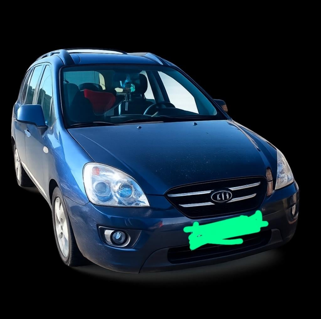 Kia carens 7 zitplaatsen, Auto's, Stof, Blauw, 7 zetels, 5 deurs