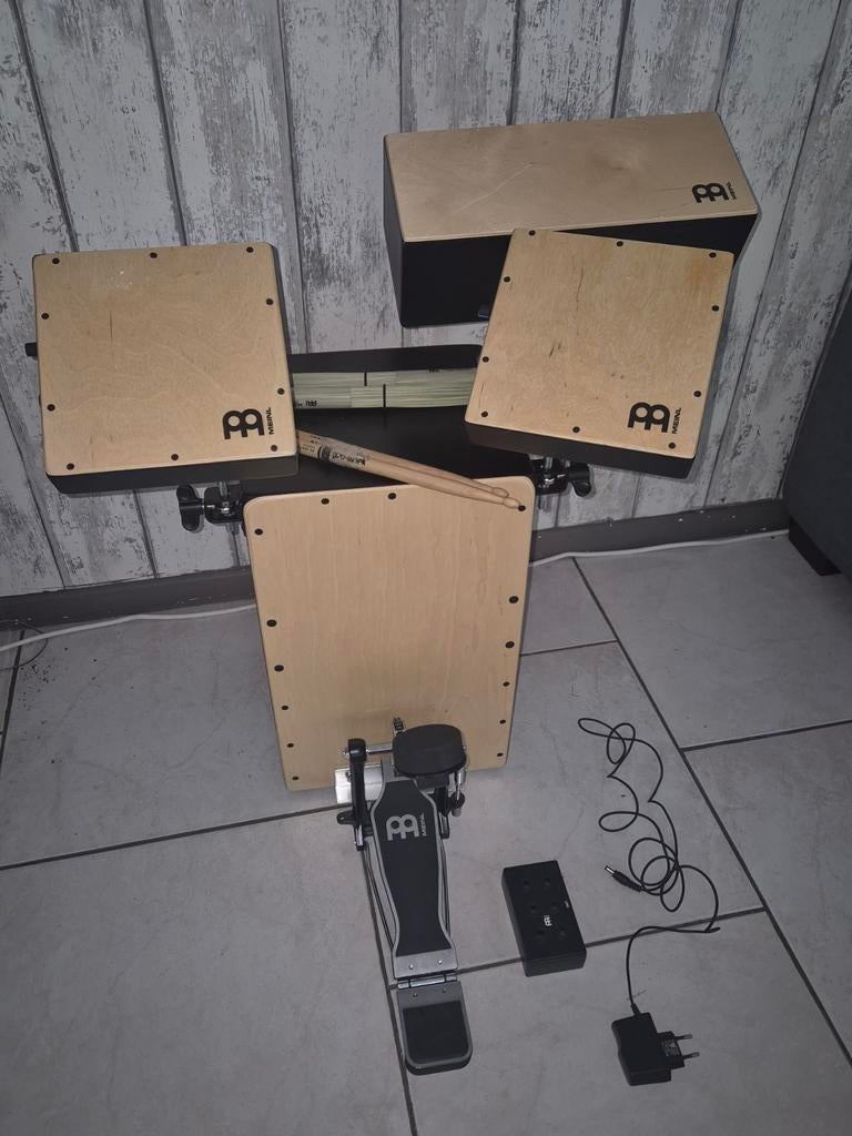 Ensemble de batterie acoustique Meinl Cajon — Nouveau, Musique & Instruments, Percussions, Neuf, Autres types, Enlèvement