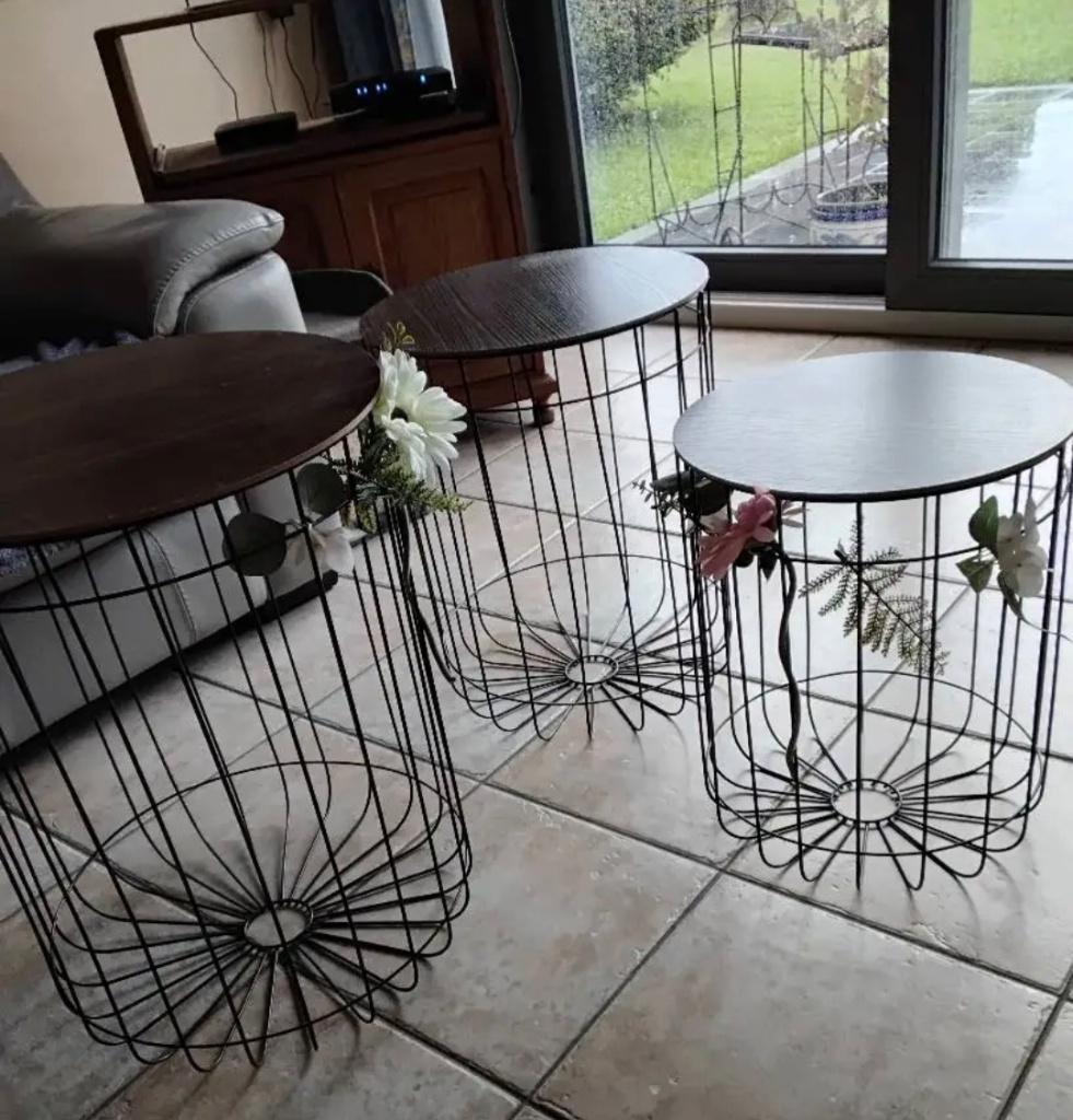 Table gigogne, Minder dan 55 cm, Zo goed als nieuw, Overige vormen, Ophalen