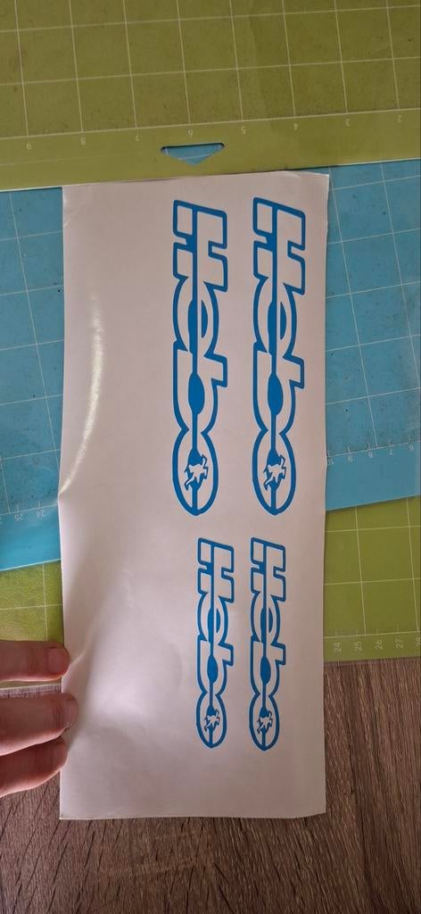 Hebo decal, Fietsen en Brommers, Ophalen of Verzenden