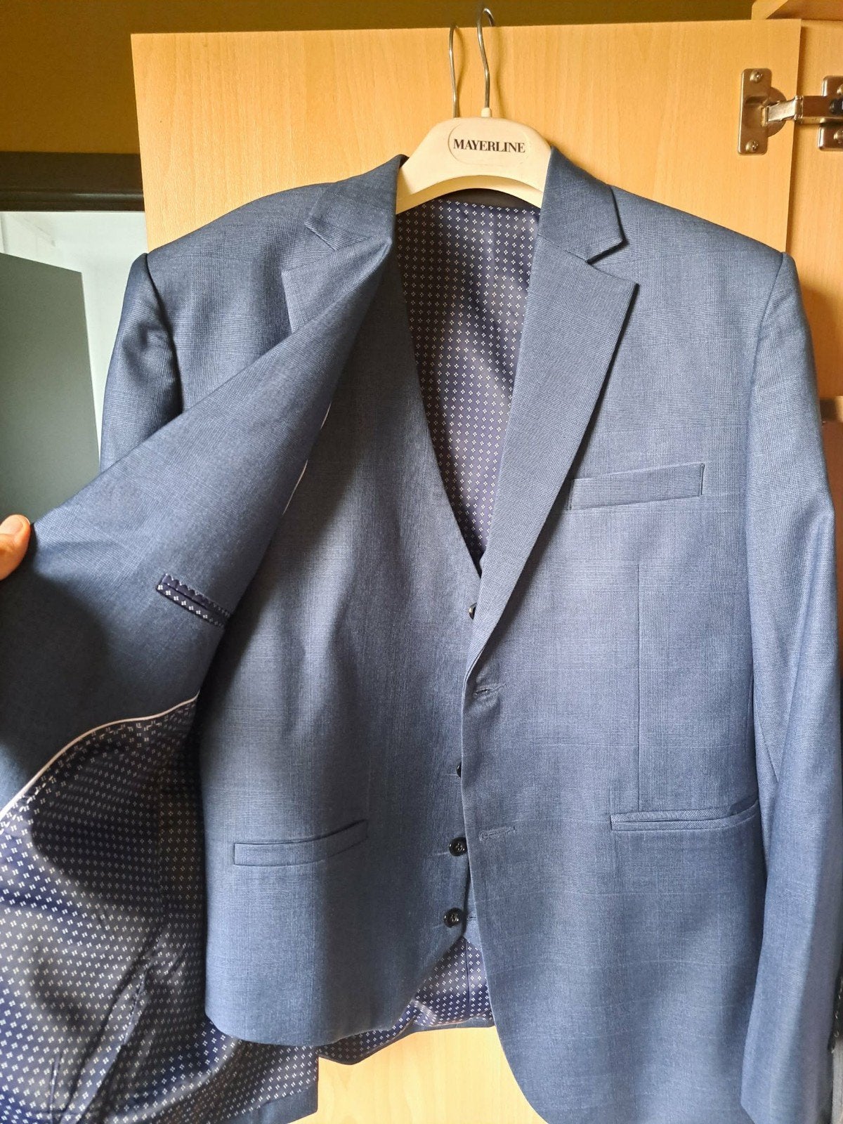Costume pour homme, Enlèvement, Comme neuf, Taille 52/54 (L), Bleu
