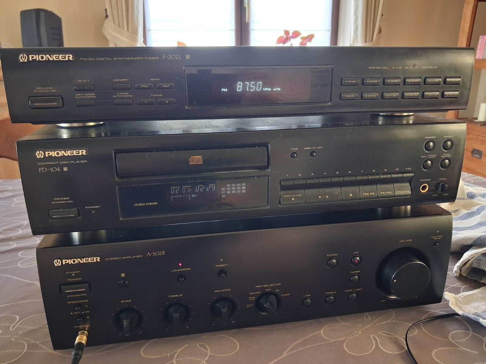 Pioneer stereo keten, Audio, Tv en Foto, Stereoketens, Ophalen, Cd-speler, Pioneer, Losse componenten