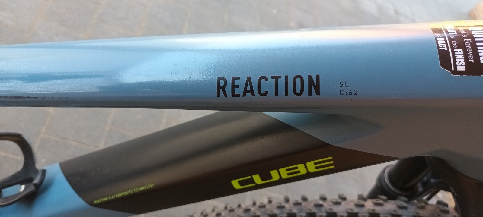 cube reaction, Fietsen en Brommers, Fietsen | Mountainbikes en ATB, Ophalen, Gebruikt