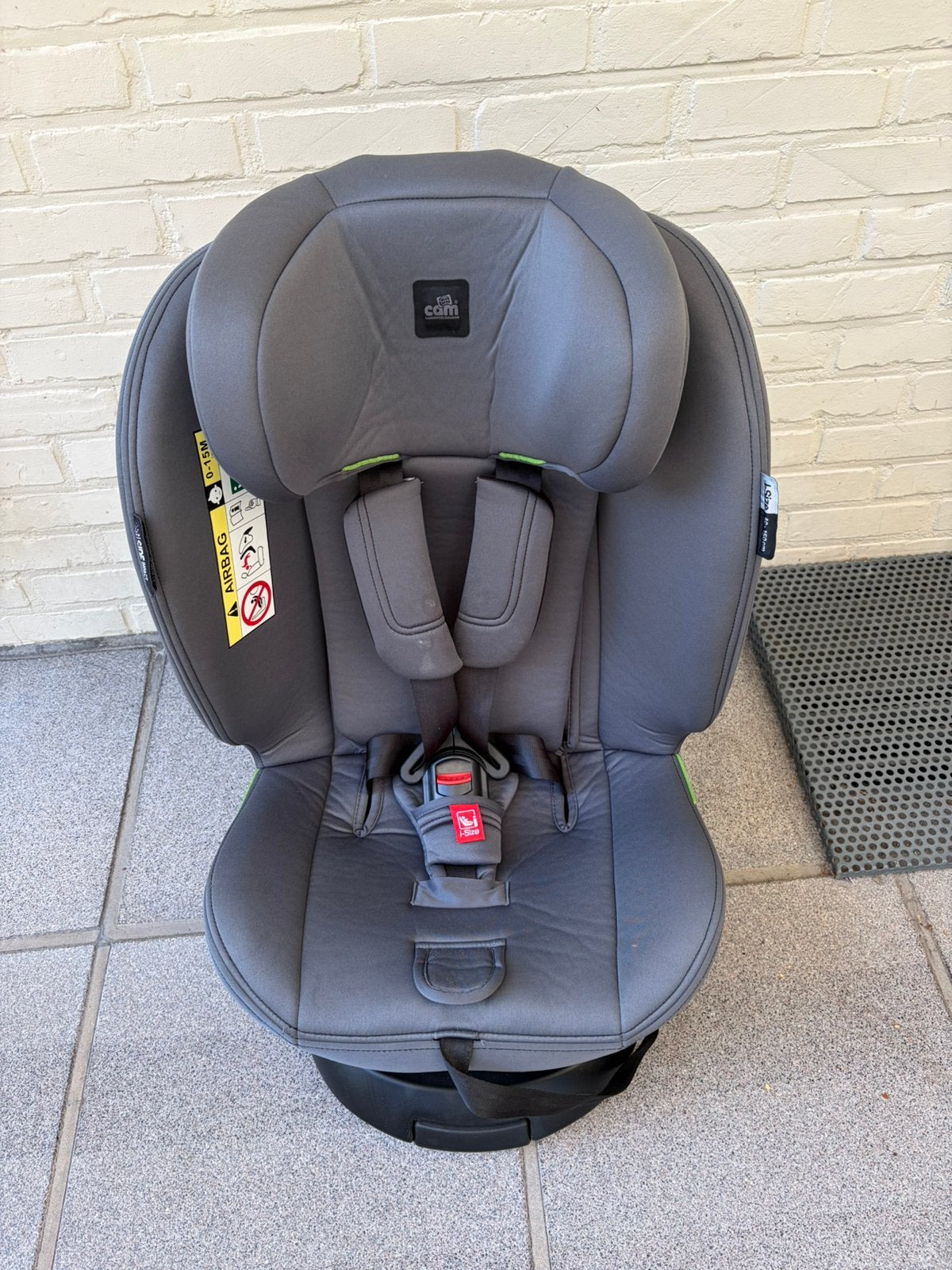 Cam autostoel, Kinderen en Baby's, Ophalen, Zo goed als nieuw, Verstelbare rugleuning, Isofix