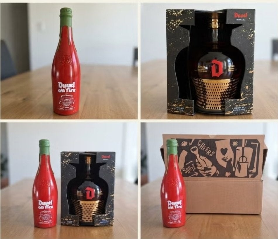 Duvel on fire + Duvel distilled, Collections, Enlèvement, Neuf, Duvel