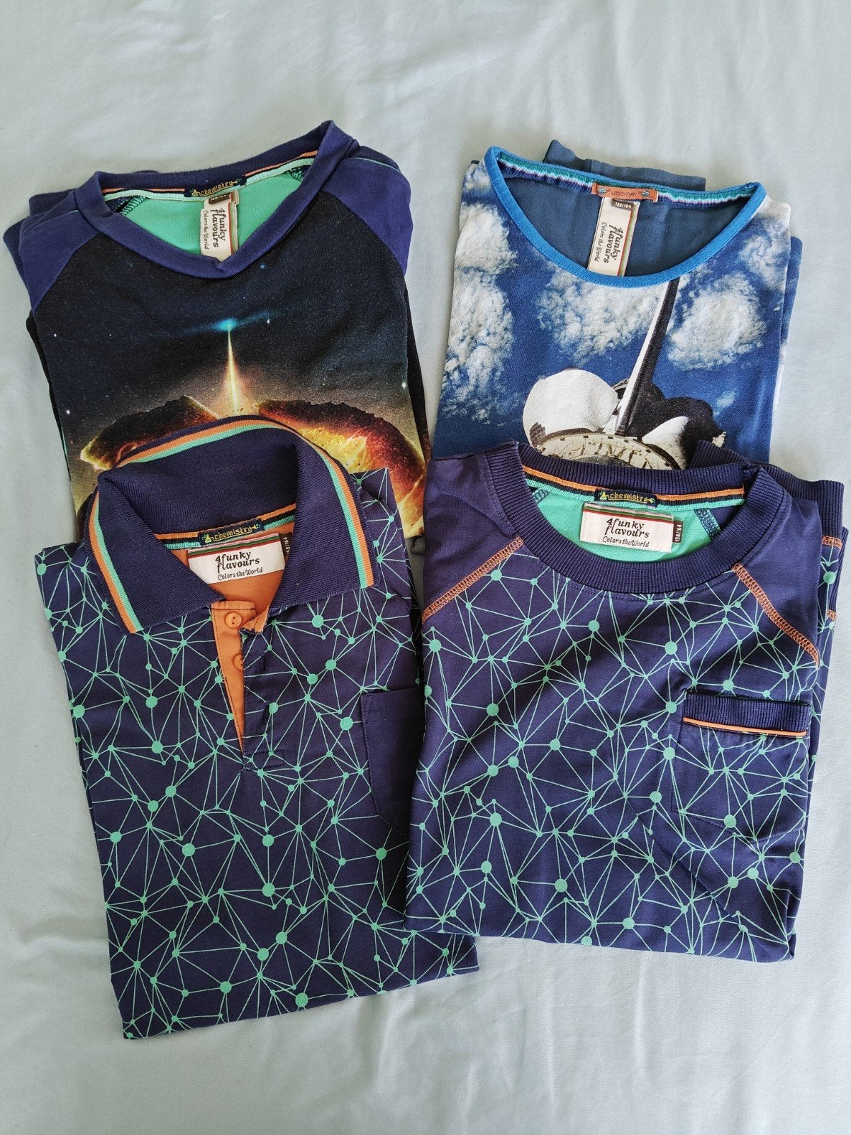 Longsleeves, polo en trui maat 164, Ophalen, Zo goed als nieuw, 4 FUNKY FLAVOURS, Shirt of Longsleeve