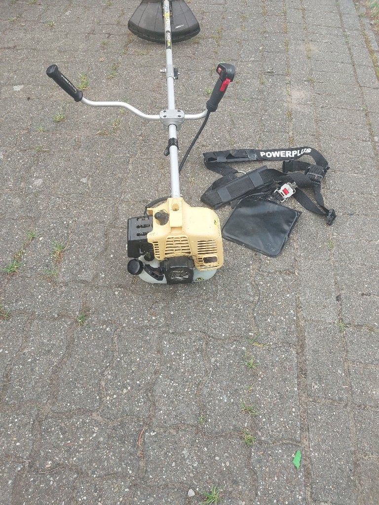 Bosmaaier te koop, Tuin en Terras, Ophalen, Zo goed als nieuw, Benzine, Powerplus garden