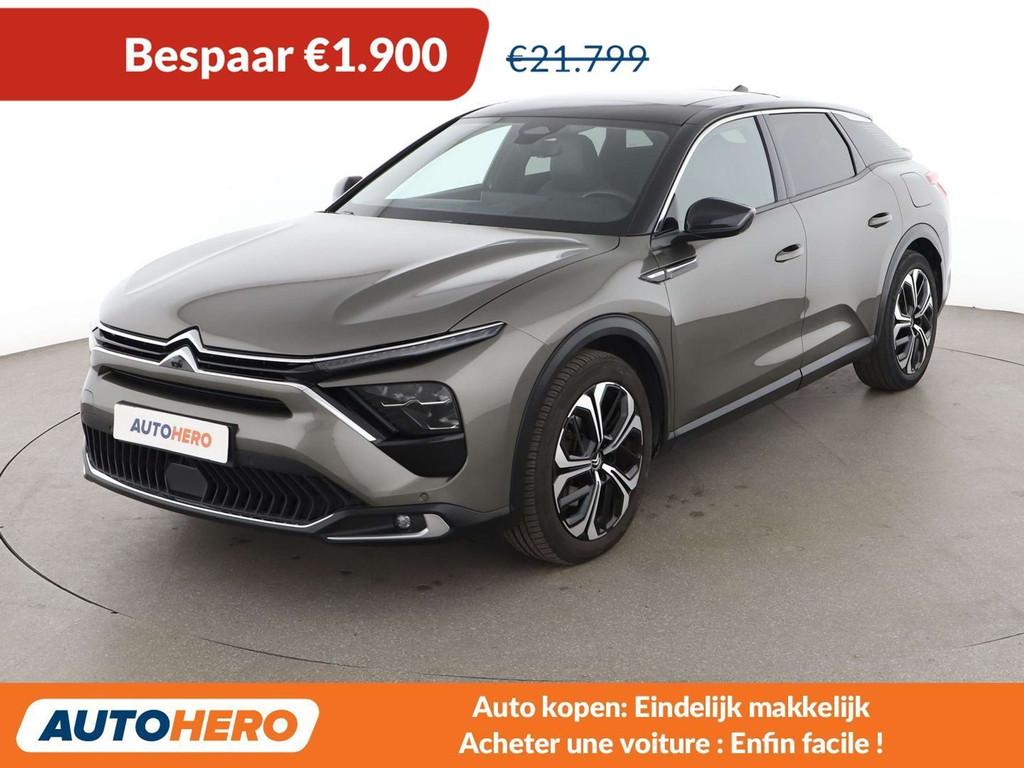 Citroën C5 X 1.6 Plug-in Hybrid Shine Pack (bj 2022), Auto's, Citroën, Te koop, C5 X, 360° camera, ABS, Airbags, Airconditioning