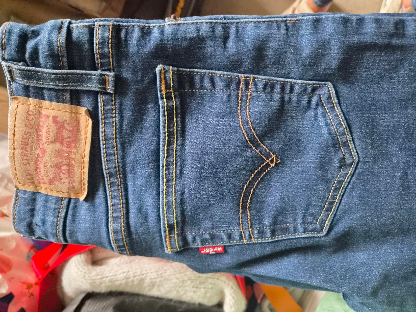 Levis bootcut jeans maat 24, Ophalen