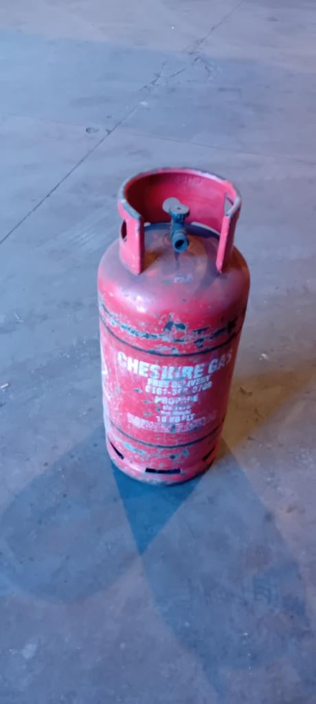 LPG vulbare gasfles heftruck,camper e.d, Ophalen, Gebruikt