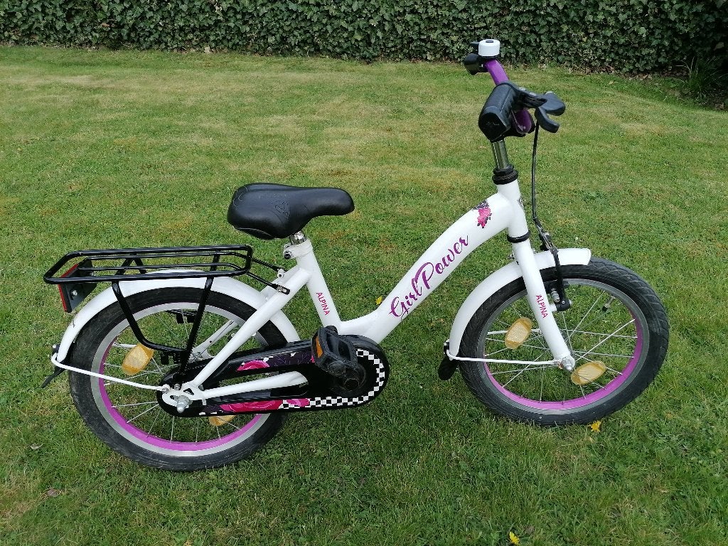 16" jongensfiets / kinderfiets, Fietsen en Brommers, Ophalen, Terugtraprem, Alpina, 16 inch
