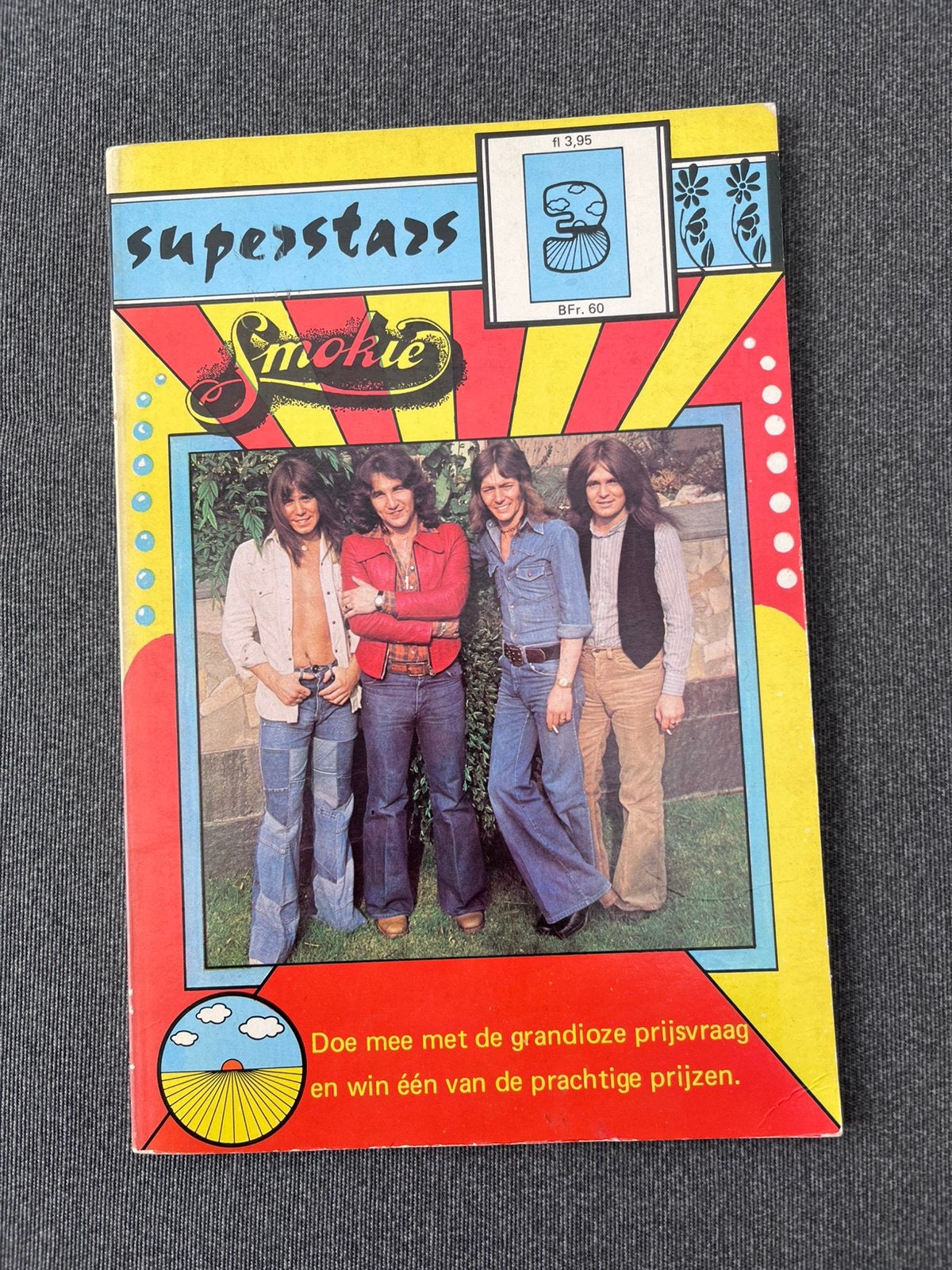 Boekje Superstars Smokie, Collections, Musique, Artistes & Célébrités, Enlèvement ou Envoi, Comme neuf