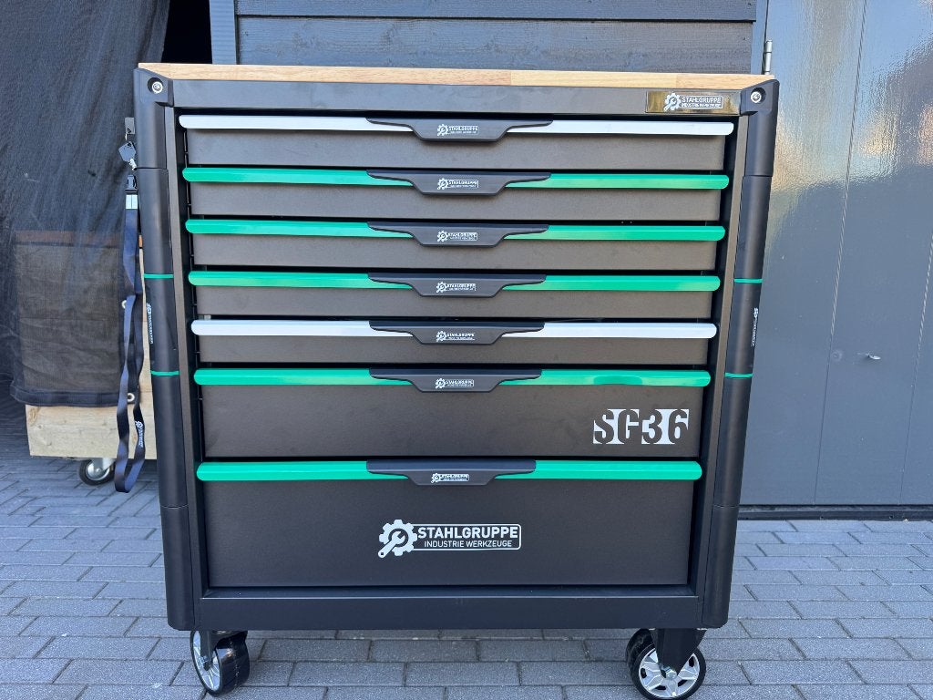 Gereedschapswagen Stahlgrubbe S36, Enlèvement, Remplie