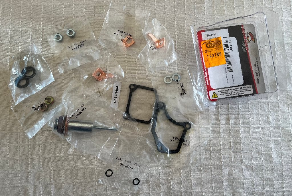 Harley revisiekit startmotor B-T '89-2007 XL '83-2020, Ophalen, Nieuw