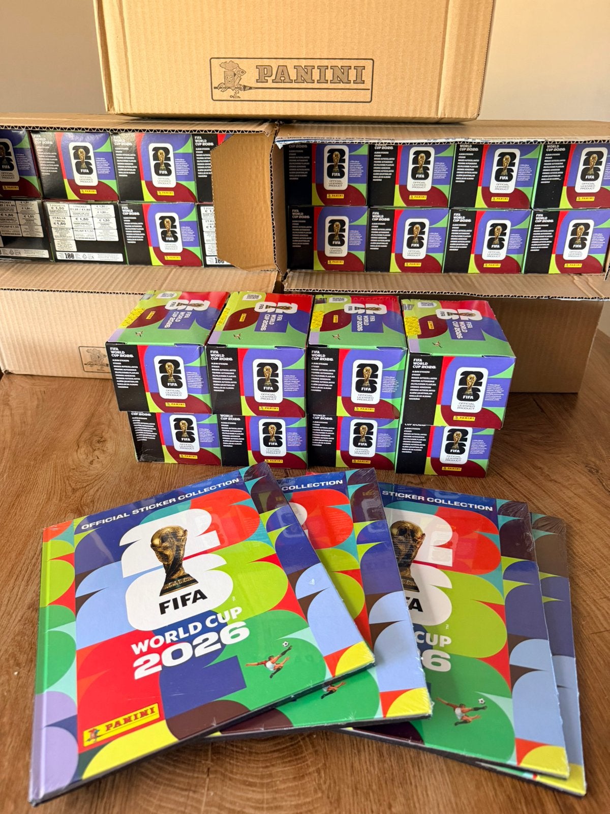 Panini fifa world cup wk 2026 sticker box Nieuw, Enlèvement ou Envoi, Neuf