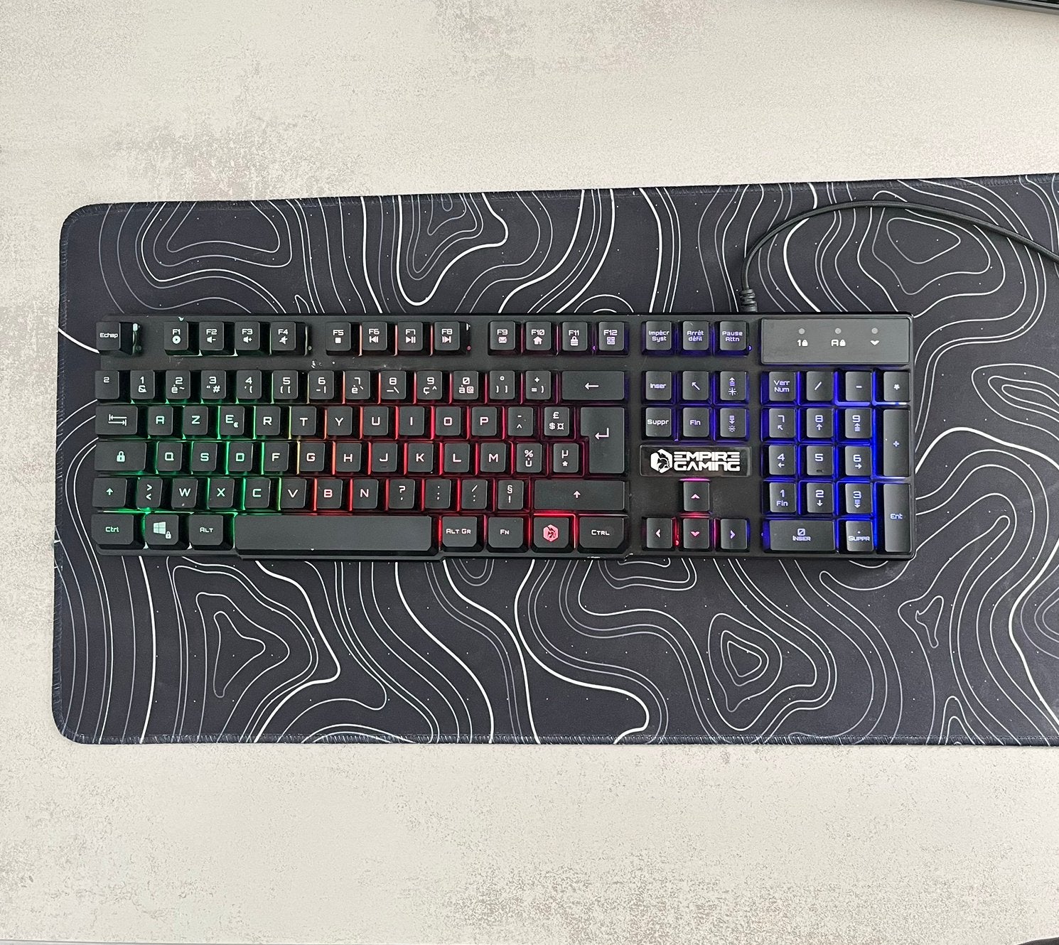 Clavier de jeu K300, Enlèvement ou Envoi, Comme neuf, Clavier gamer