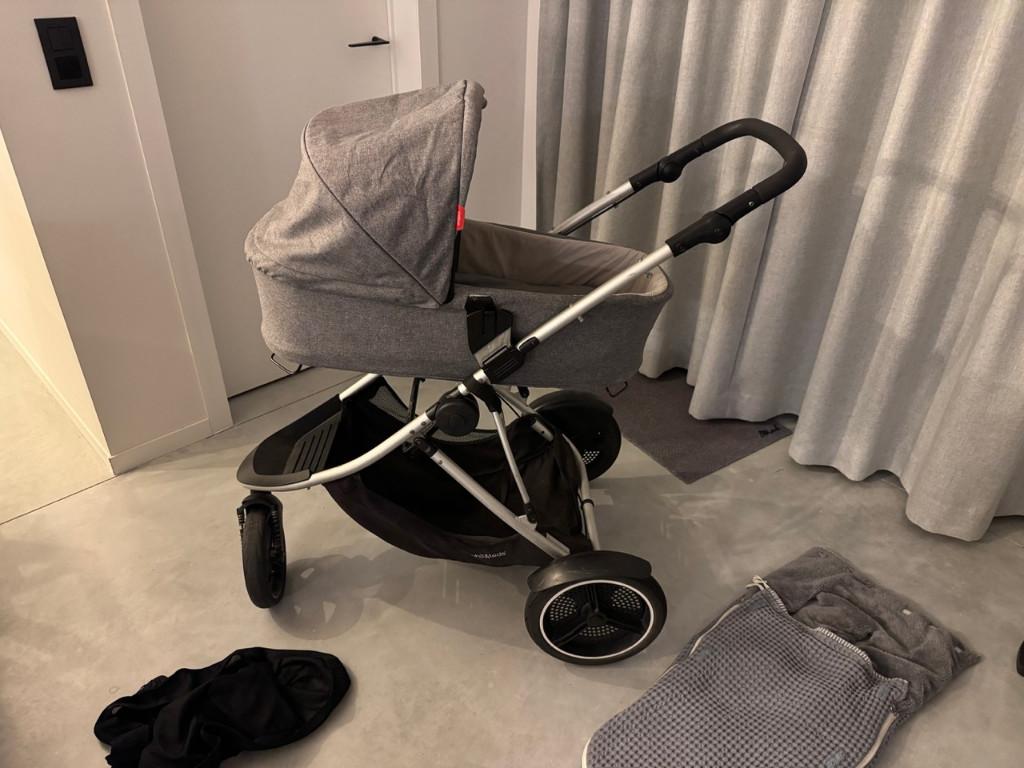 Kinderwagen, gestoomreinigd, 3 in 1, 18 accessoires,, Enfants & Bébés, Poussettes & Combinaisons, Comme neuf, Poussette, Autres marques