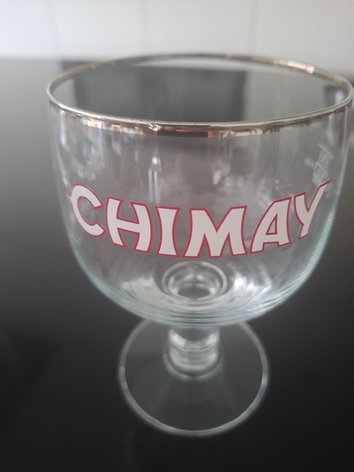 6 chimay glazen, Verzamelen, Ophalen, Nieuw