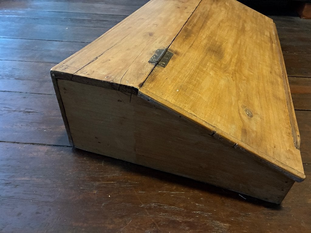 Antieke houten schrijftafel, Ophalen