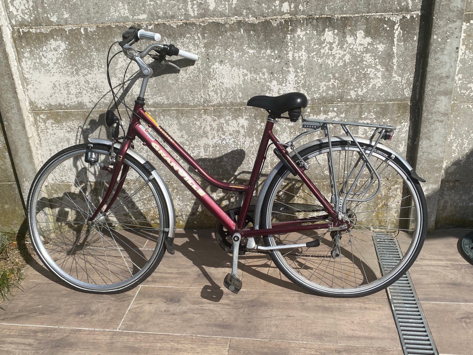 Granville Montréal damesfiets 28 inch – 18 versnellingen, 28 inch, Gebruikt, 15 tot 20 versnellingen, 50 tot 53 cm