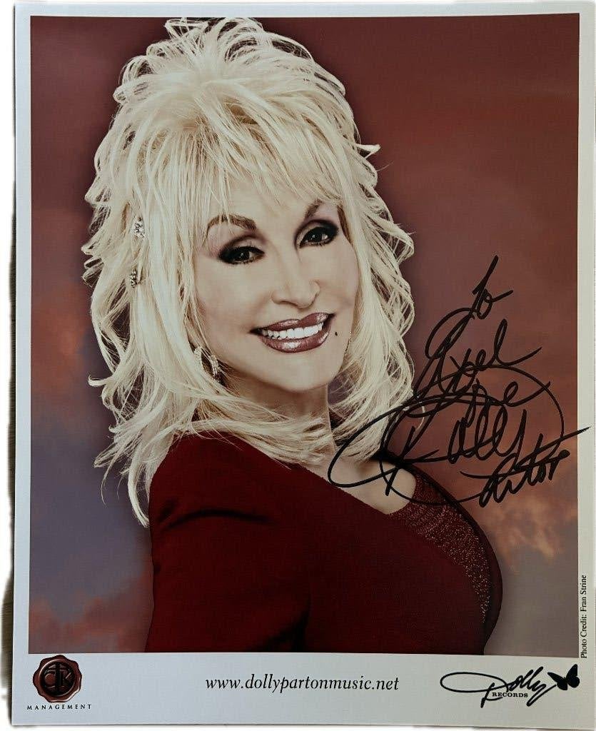 Dolly Parton Gesigneerde Foto Handtekening, Ophalen of Verzenden, Nieuw, Foto of Kaart, Gesigneerd