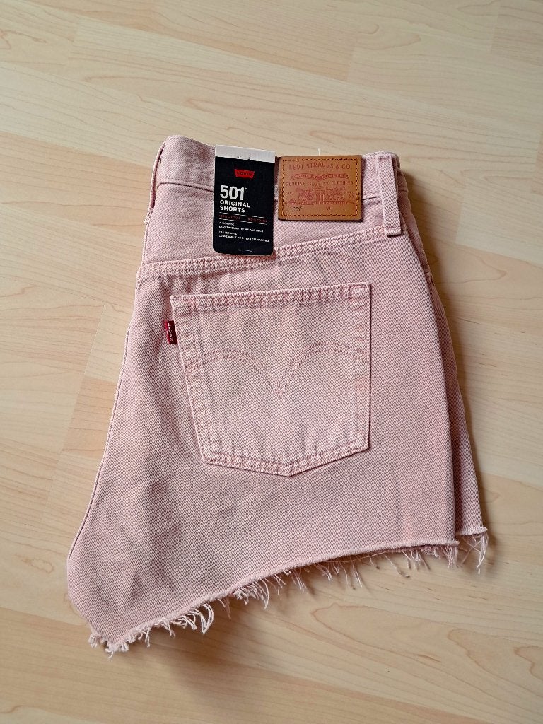 Nieuwe short Levi's 501. Maat large., Enlèvement ou Envoi, Rose, Levis, Courts