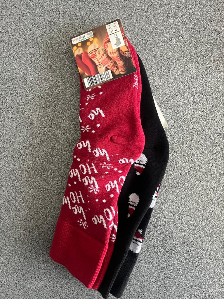 2 paar kerstsokken - maat 39/42, Kleding | Dames, Sokken en Kousen, Ophalen of Verzenden, Nieuw, Maat 39 t/m 42