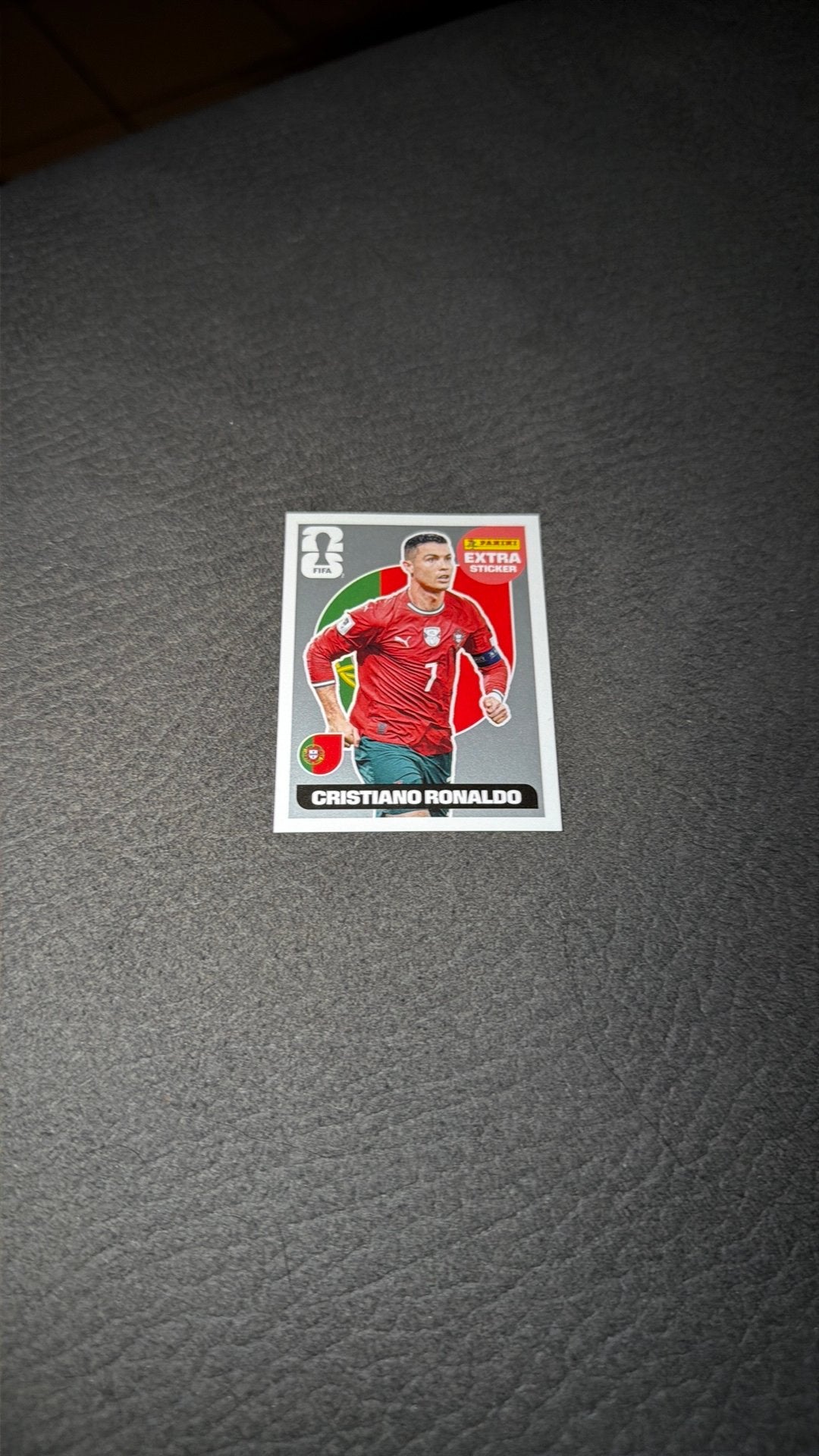 Extra sticker zilvere ronaldo, Ophalen of Verzenden, Nieuw, Sport