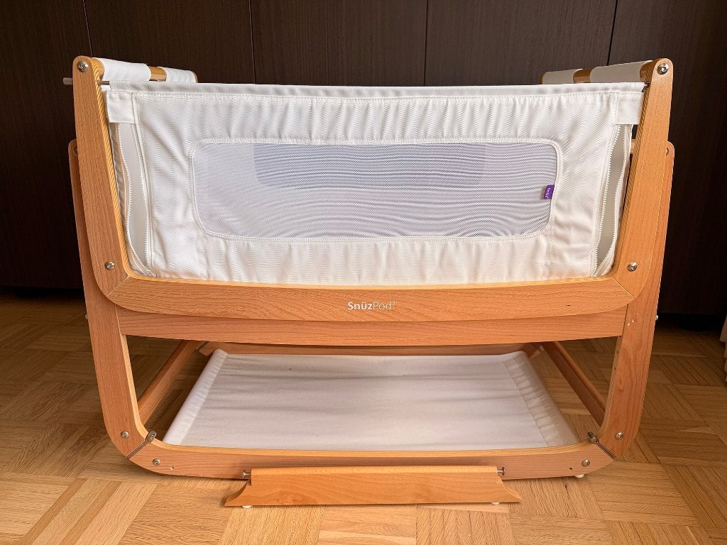 SnüzPod 3 Co-sleeper bedje (naturel/wit), Ophalen, Gebruikt, Wieg