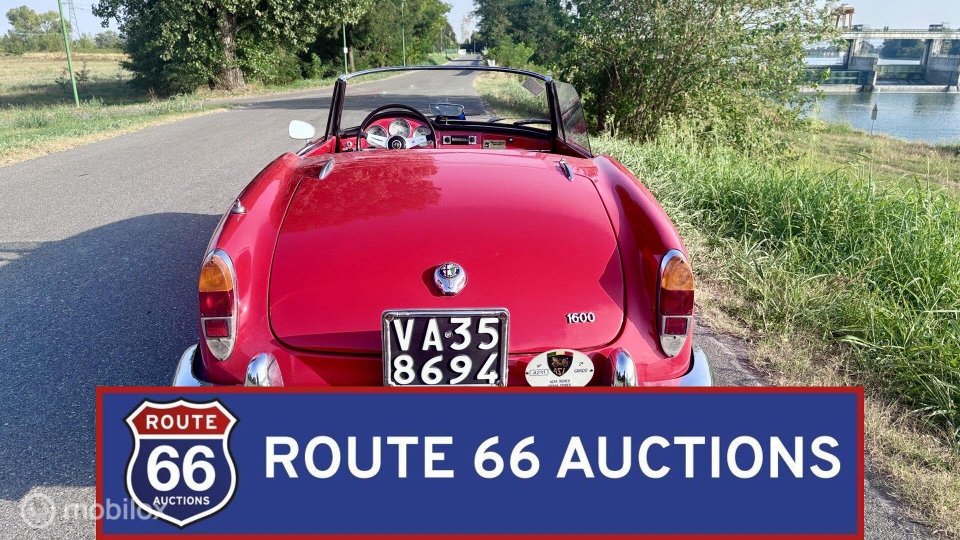 Alfa Romeo Giulia Spider | 1962 | Route 66 Auctions, foto 5