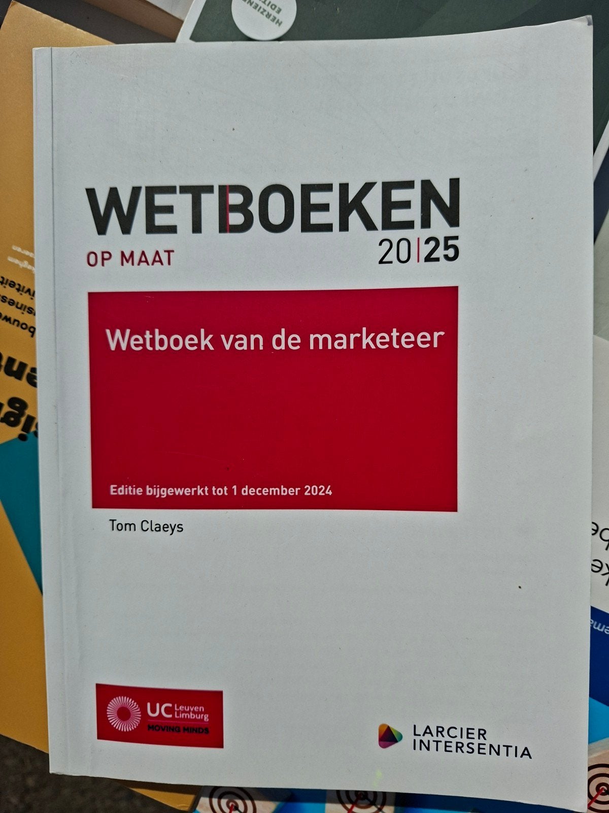 Wetboek van de marketeer Opleiding marketing, Overige wetenschappen, Nieuw, Ophalen of Verzenden, Tom Claeys